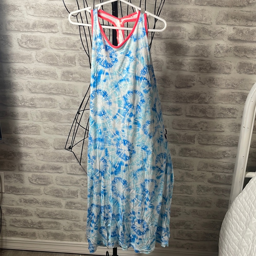 Girls racer back summer dress. Size S.